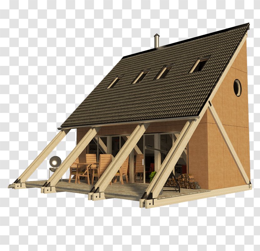 Loft House Plan Tiny Movement Cottage - Log Cabin Transparent PNG