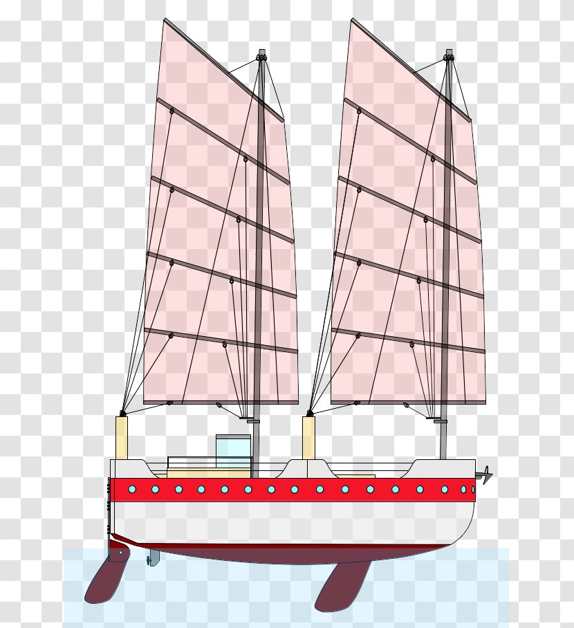 Sail Tiny House Movement Houseboat Sloop - Brigantine Transparent PNG