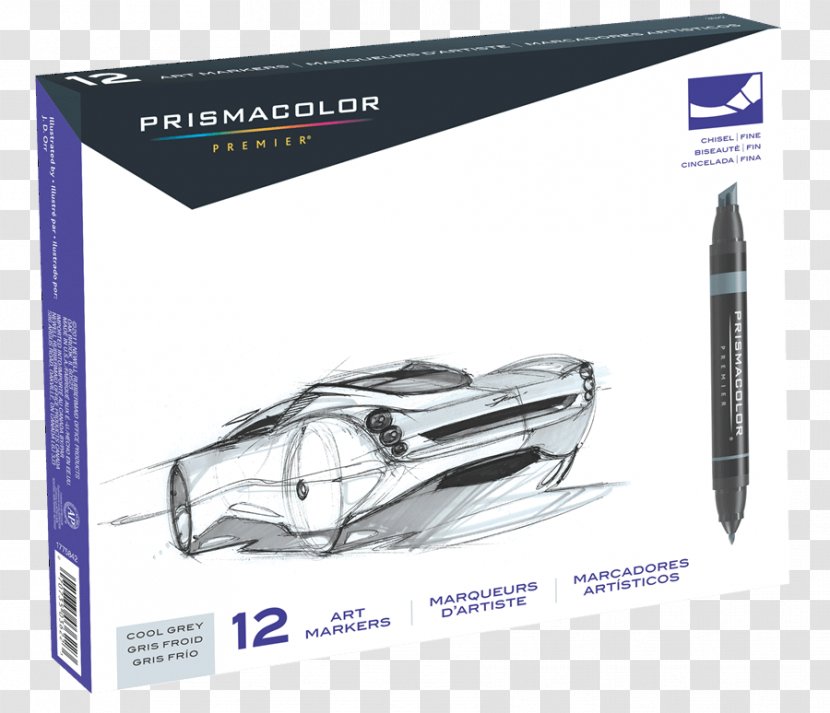 Prismacolor 3721 Premier Double-Ended Art Markers, Fine And Chisel Ti Marker Set 156color Pen - Drawing - Markers Transparent PNG