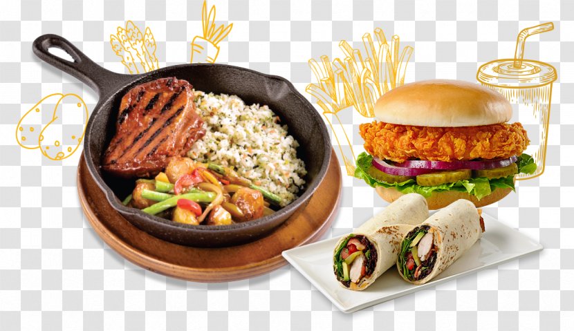 Breakfast Sandwich Slider Cheeseburger Buffalo Burger Fast Food - Full - CHICKEN BBQ Transparent PNG