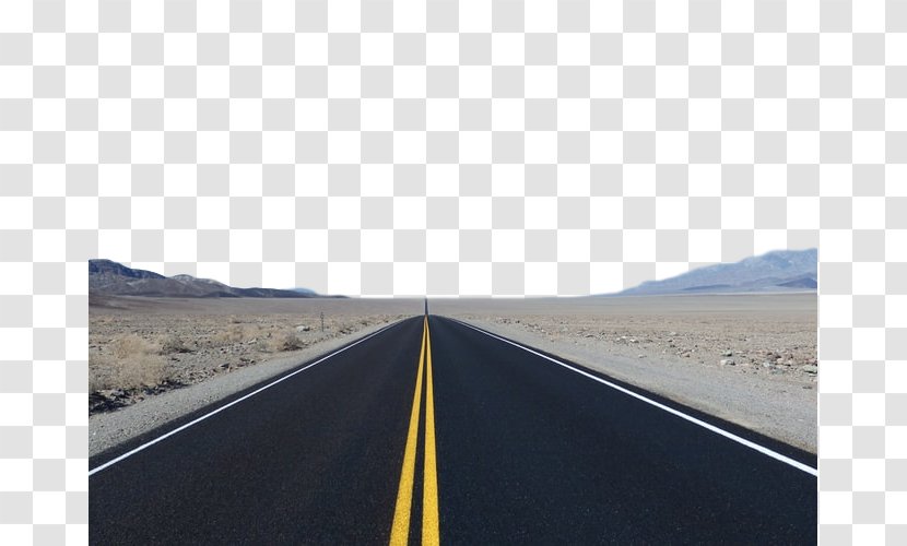 Road Asphalt Highway Trip Lane - Thoroughfare Surface Transparent PNG