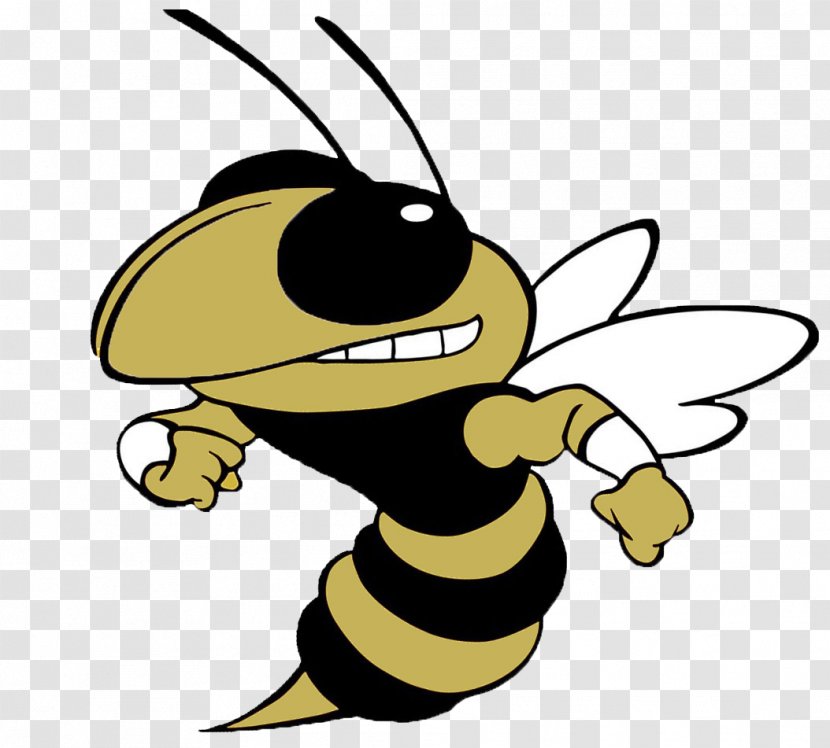 T. L. Hanna High School Honey Bee Georgia Tech Yellow Jackets Football National Secondary - Anderson District Five Transparent PNG
