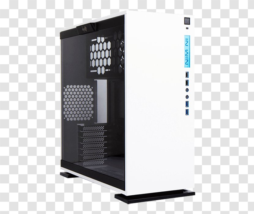 Computer Cases & Housings Power Supply Unit ATX 303, Tower-Gehäuse Hardware/Electronic In Win Development - Glass Case Transparent PNG