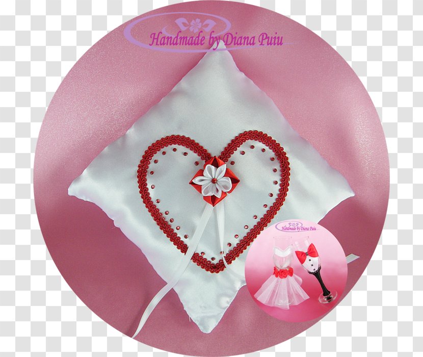 Christmas Ornament Pink M - Heart Transparent PNG