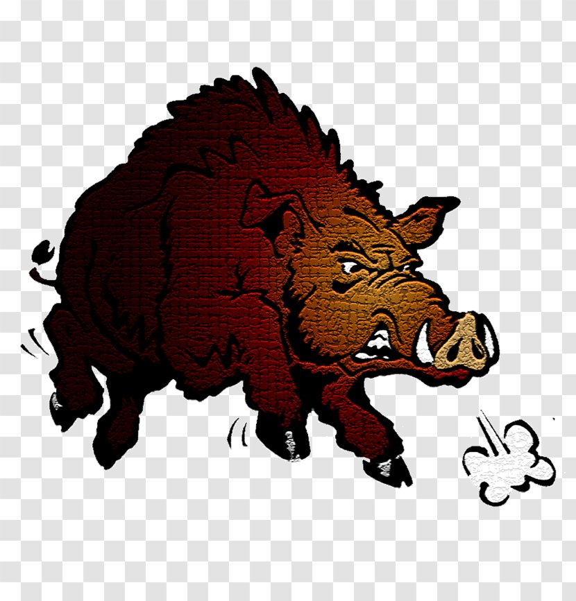 Hopkins Wild Boar Hogs And Pigs Clip Art - Pig - Fauna Transparent PNG