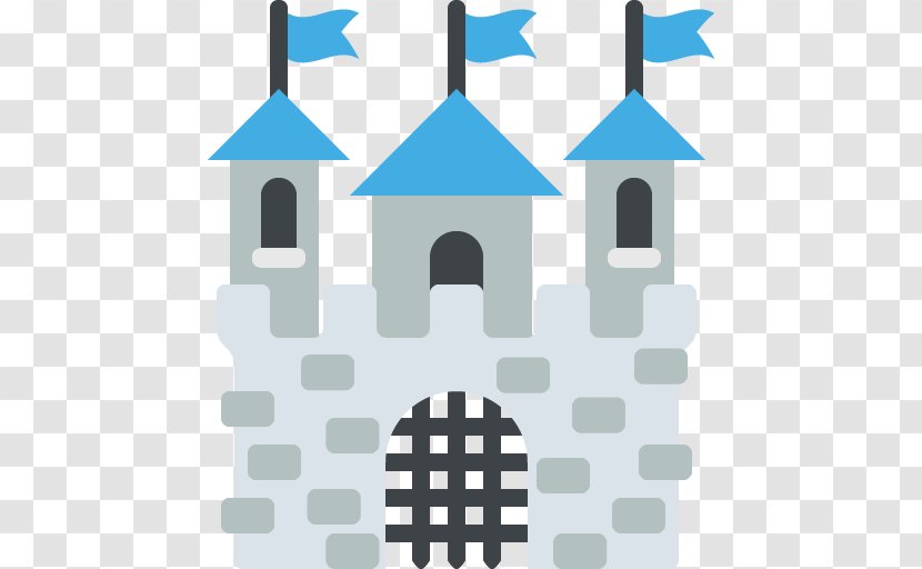 Emoji Castle Fortification Citadel Text Messaging - Sticker - Tokyo Tower Transparent PNG