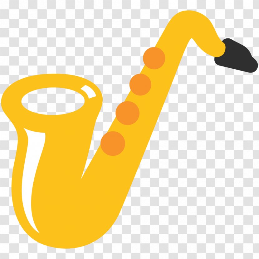 Emojipedia Saxophone Musical Instruments - Silhouette Transparent PNG