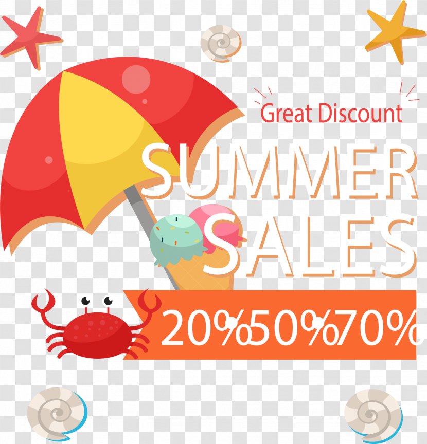 Clip Art Illustration Vector Graphics Image Logo - Cartoon - Summer Sun Transparent PNG