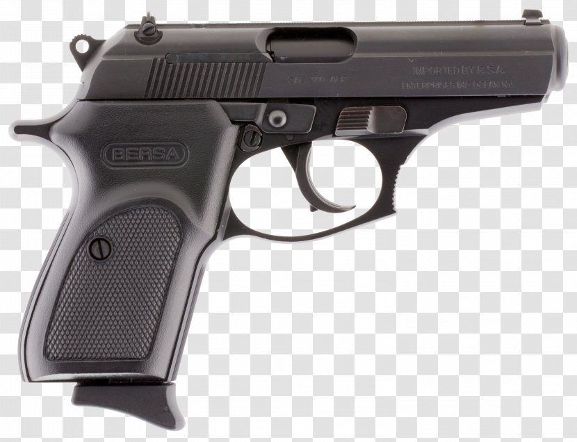 Bersa Thunder 380 .380 ACP 9 Automatic Colt Pistol Transparent PNG
