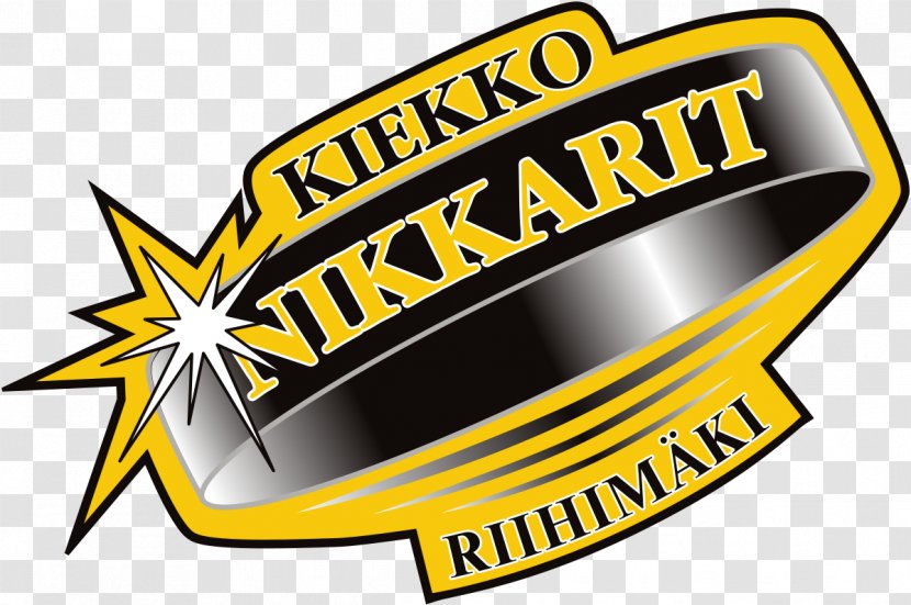 Riihimäen Kiekko-Nikkarit Ice Hockey Logo T-shirt - Yellow - Hoki Transparent PNG