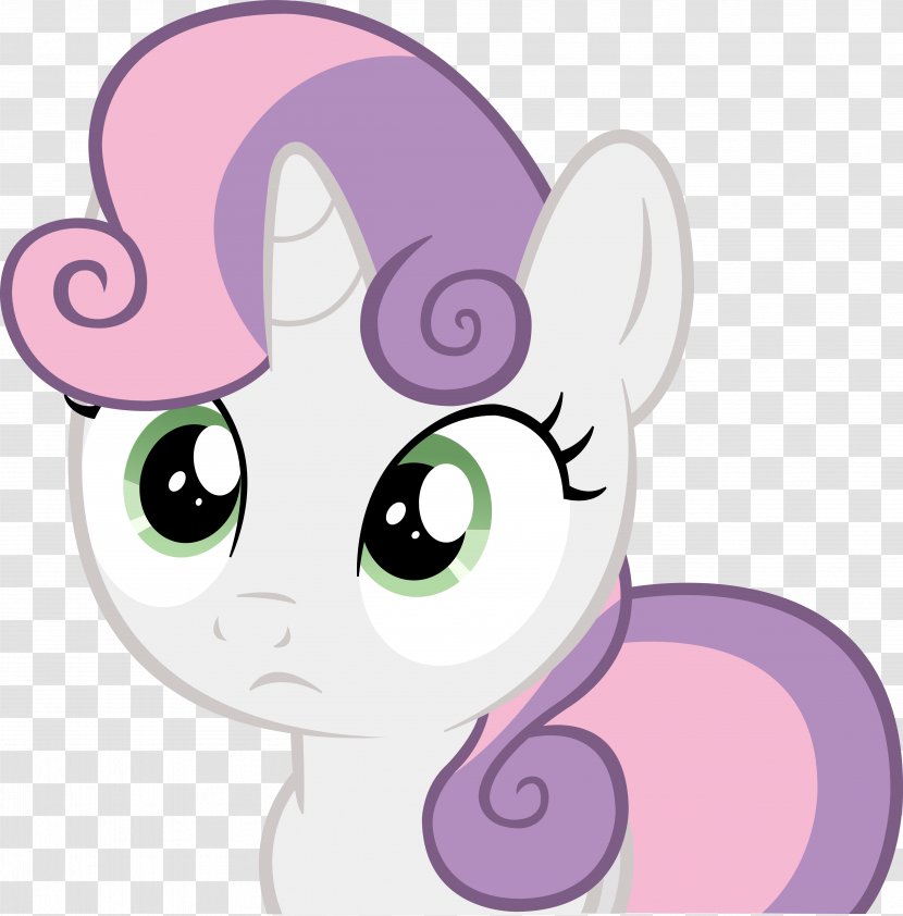 Pony Sweetie Belle Rarity Derpy Hooves Fluttershy - Cartoon Transparent PNG