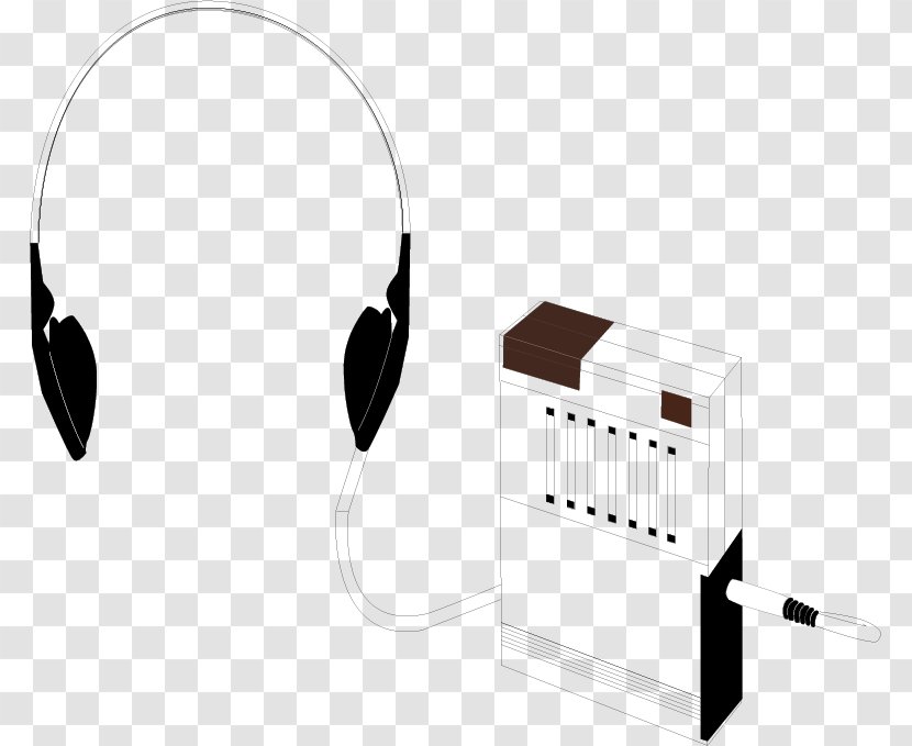 Headphones Pattern - Free To Pull The Material Radio Pictures Transparent PNG