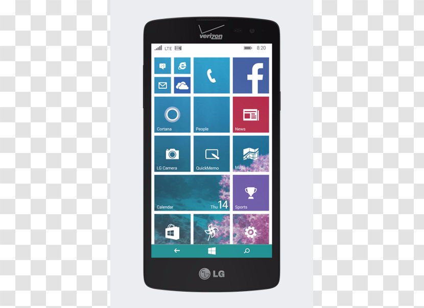 LG Electronics Verizon Wireless Telephone Windows Phone - Lg Transparent PNG