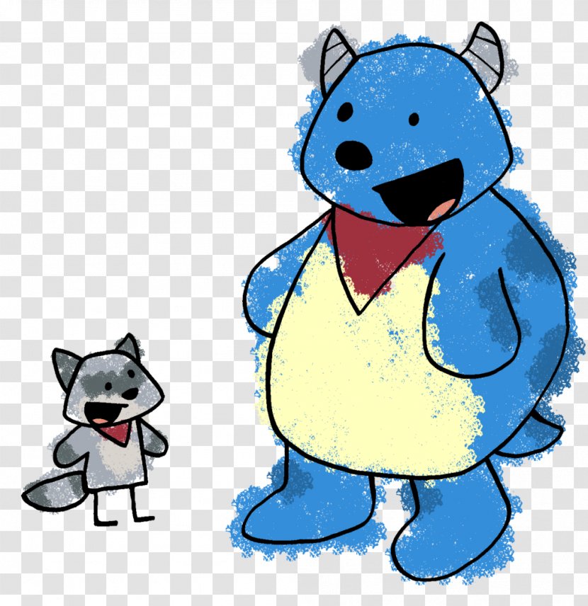 Dog Cat DeviantArt Bear - Cartoon - Kinder Garden Transparent PNG