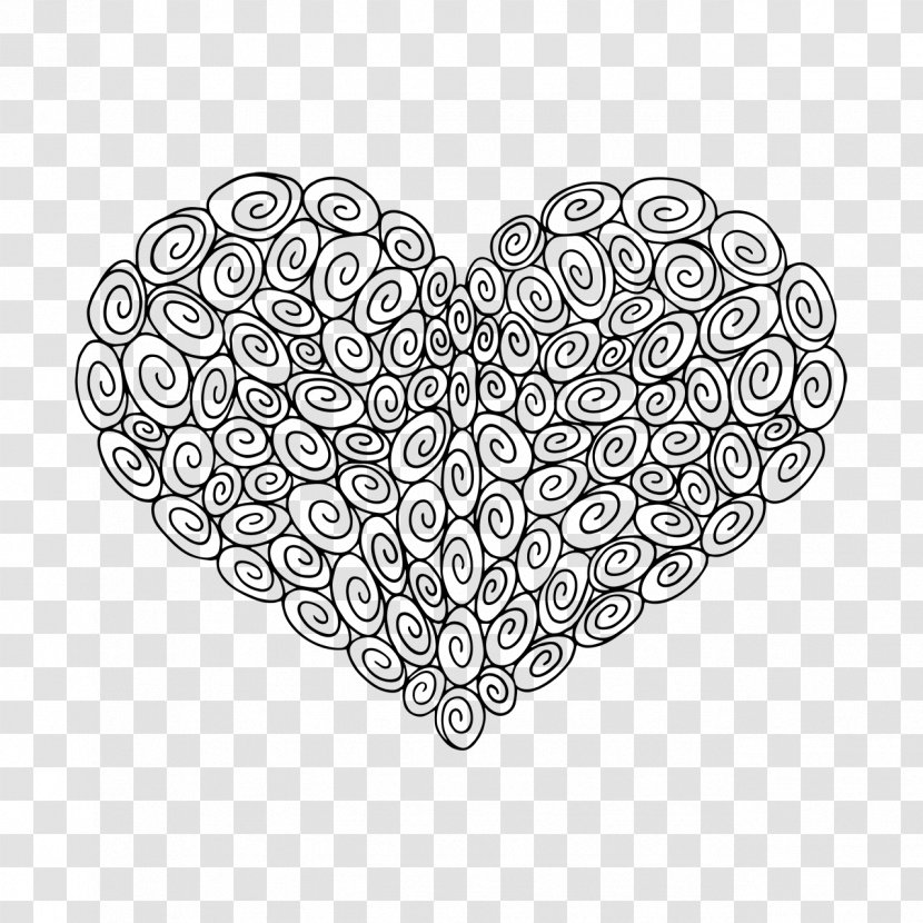 Map Heart Line Art Printing Love - Cartoon Transparent PNG