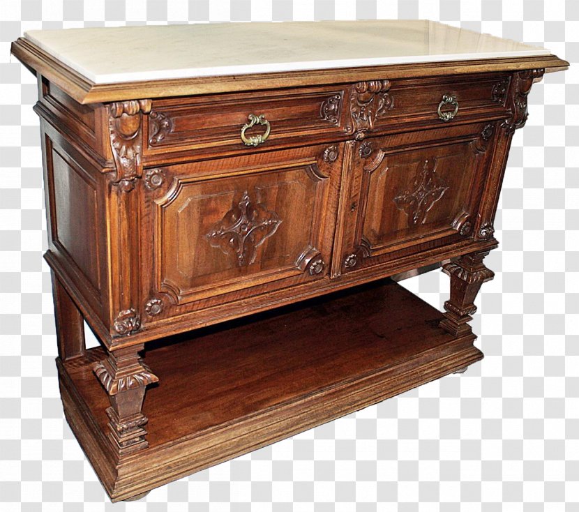 Buffets & Sideboards Bedside Tables Chiffonier Drawer - Buffet - Antique Transparent PNG
