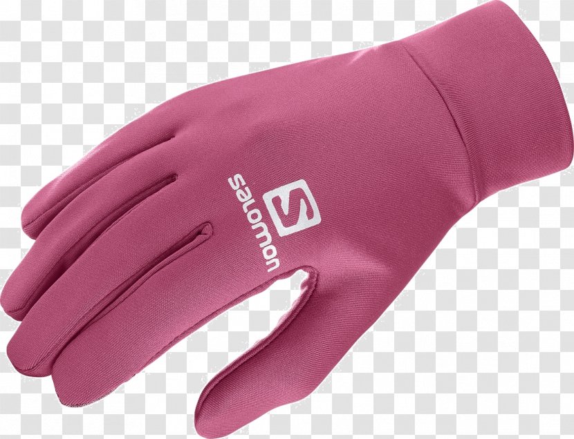 Glove Clothing Accessories Amazon.com Salomon Group - Beet Transparent PNG