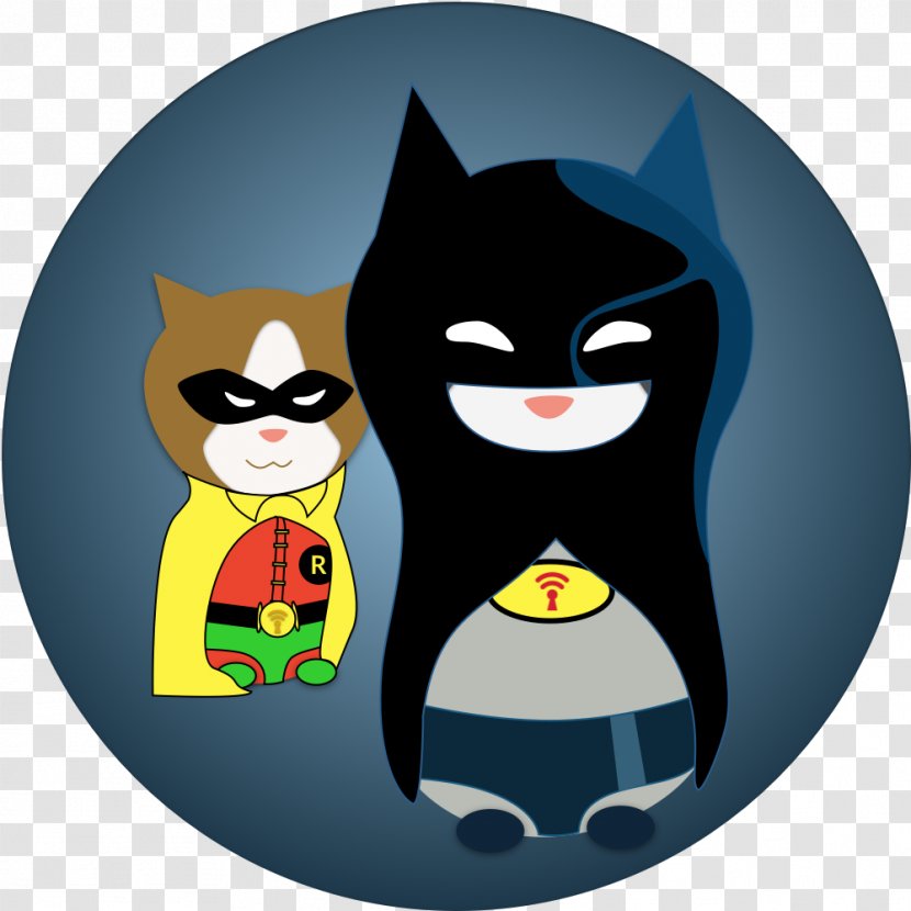 Cat Clip Art Batman Cartoon GitHub Pages - Character Transparent PNG