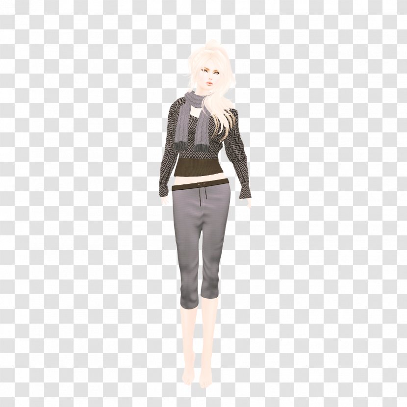 Clothing Standing Barbie Jeans Brown - Leggings - Joint Transparent PNG