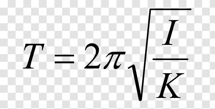 Seconds Pendulum Simple Harmonic Motion Equations Of - Torsion Constant Transparent PNG