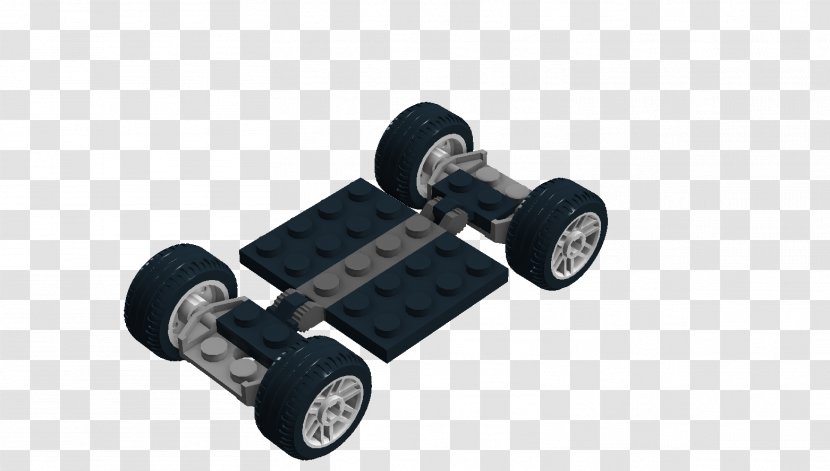 Sports Car LEGO Caterham 7 Chassis - Engine Transparent PNG