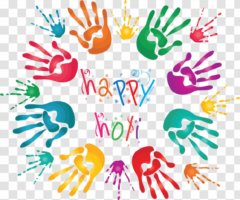 Happy Holi Holi Colorful Transparent PNG