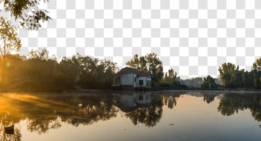Photography Download Wallpaper - Reflection - Beautiful Morning Lake Transparent PNG