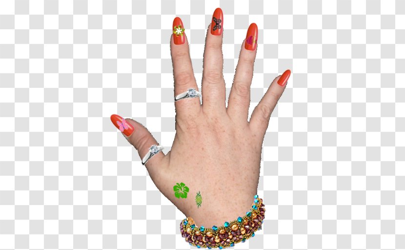 Nail Hand Model Thumb Jewellery - Finger Transparent PNG