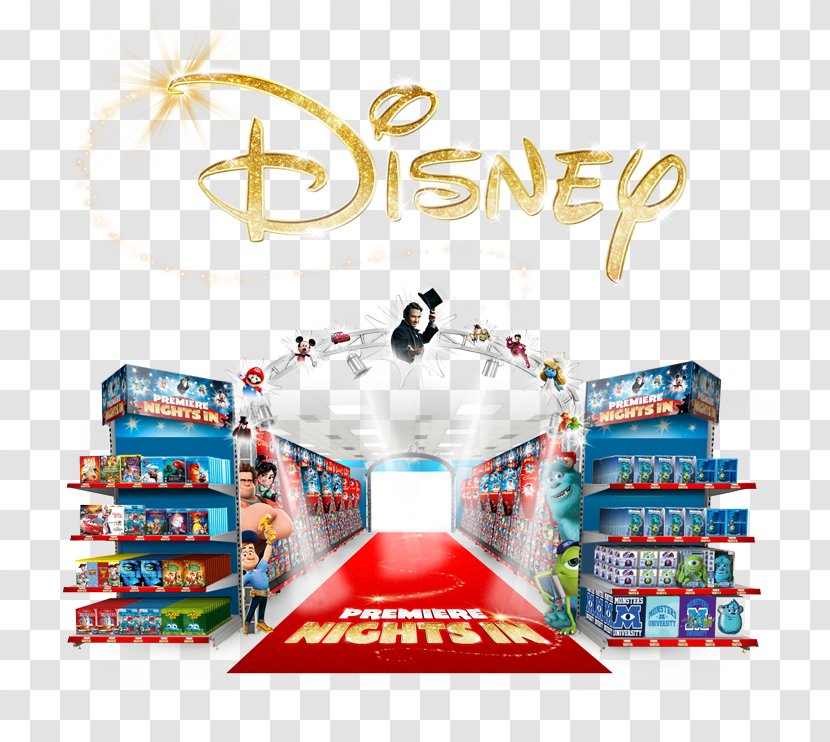 Point Of Sale Display Walt Disney World The Company Advertising - Brand Transparent PNG