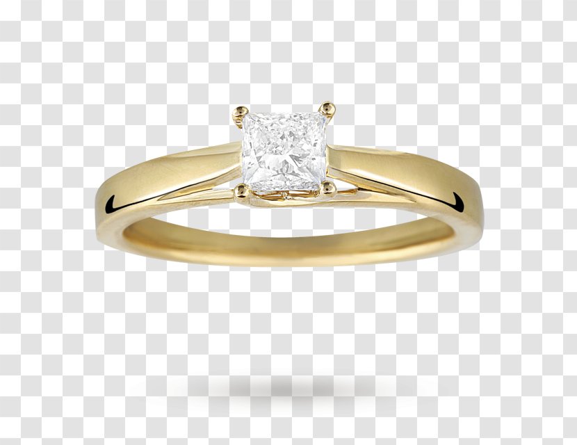 Engagement Ring Princess Cut Solitaire Carat - Diamond - ICE PRINCESS Transparent PNG