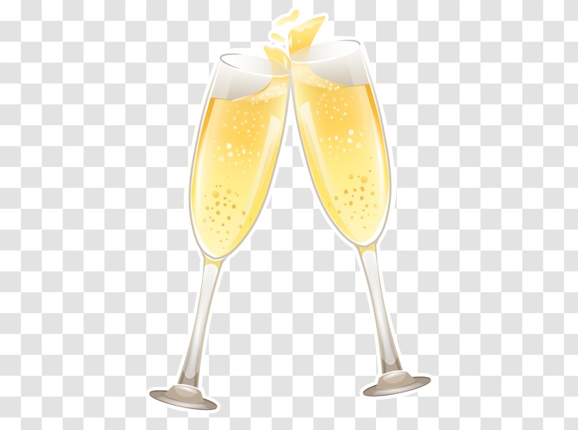 Champagne Glass Wine - Drinkware Transparent PNG
