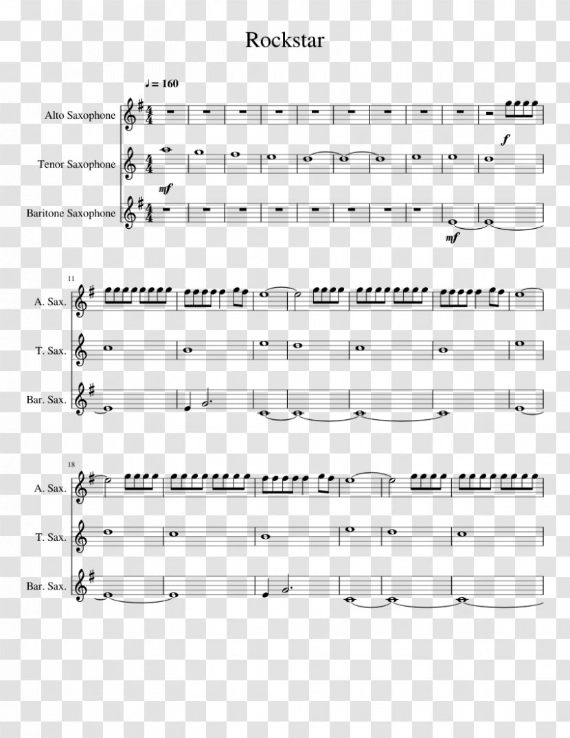Alto Saxophone Tenor Soprano Quartet - Watercolor Transparent PNG