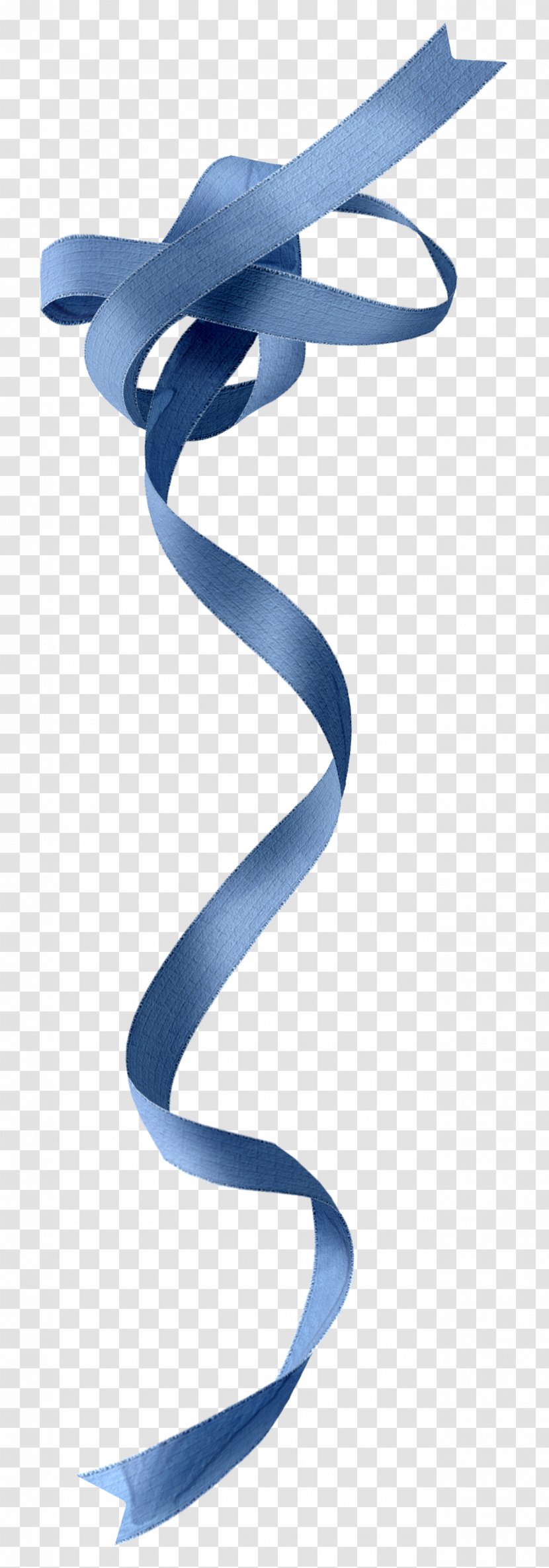 Blue Ribbon Desktop Wallpaper Clip Art - Electric - 5 Transparent PNG