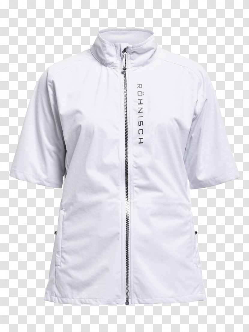 Rohnisch Mae Half Sleeve Wind Jacket Collar Outerwear - Uniform Transparent PNG