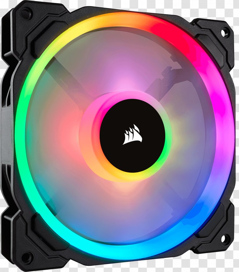 Corsair Components Computer Cases & Housings Fan Light RGB Color Model - Led Transparent PNG