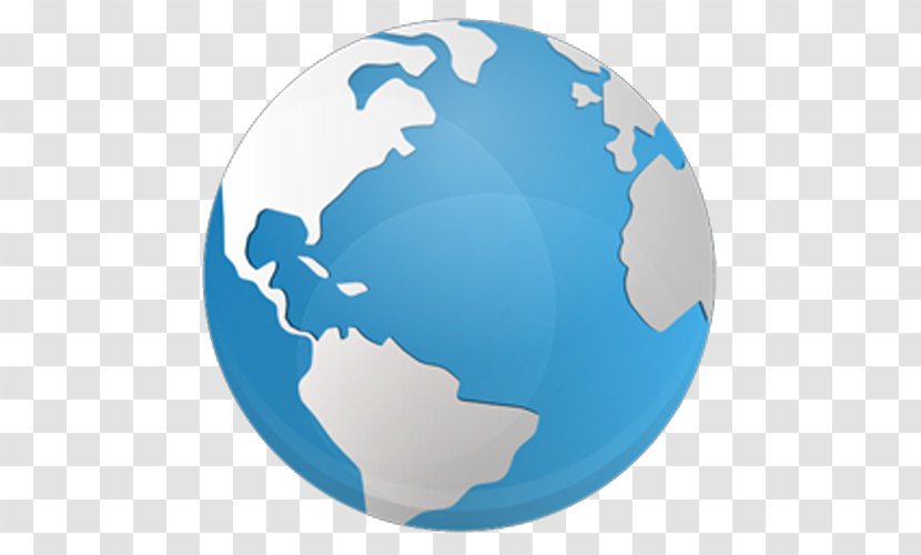 World Globe Earth - Flat Transparent PNG