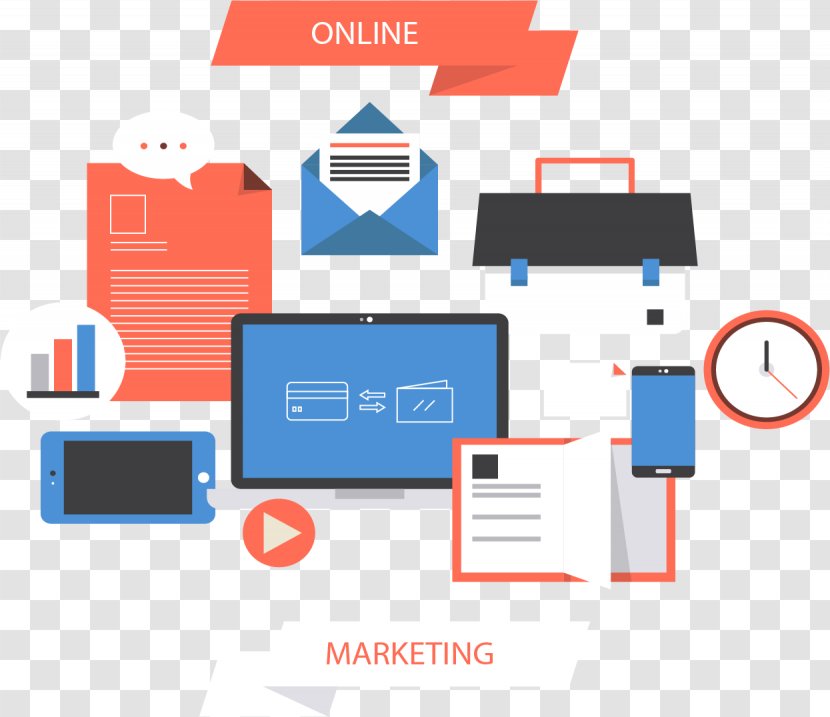 Advertising E-commerce Marketing Graphic Design - Online Market Transparent PNG