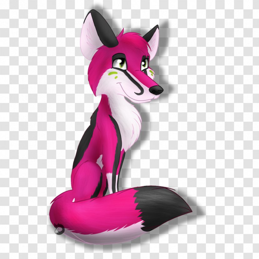 Fox Pink Drawing Wallpaper - Tail Transparent PNG