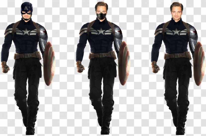 Captain America Bucky Barnes Marvel Cinematic Universe Concept Art - Comics - Chris Evans Transparent PNG