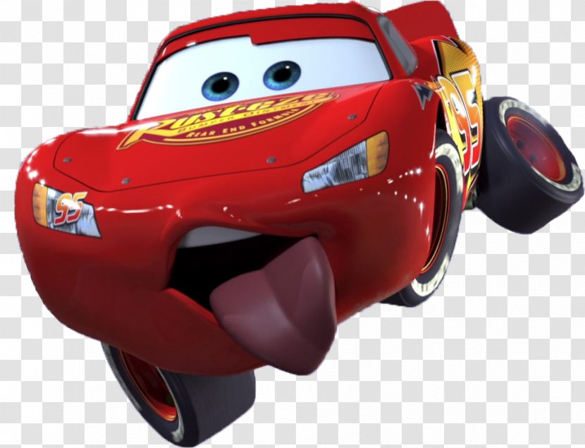 Lightning McQueen Cars Tongue Pixar The Walt Disney Company - Vehicle Transparent PNG
