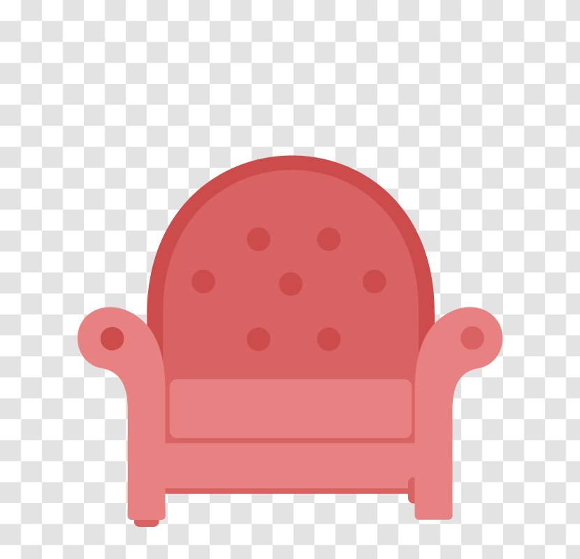 Red Couch - Furniture - Sofa Transparent PNG