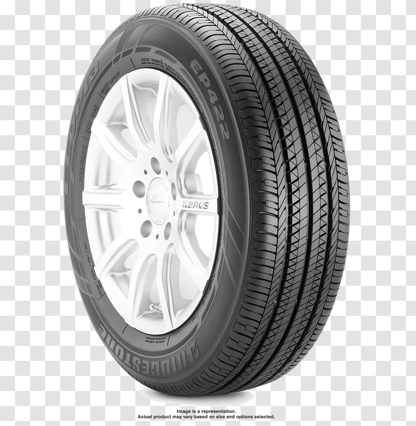 Car Bridgestone Radial Tire Rim - Automotive Wheel System Transparent PNG