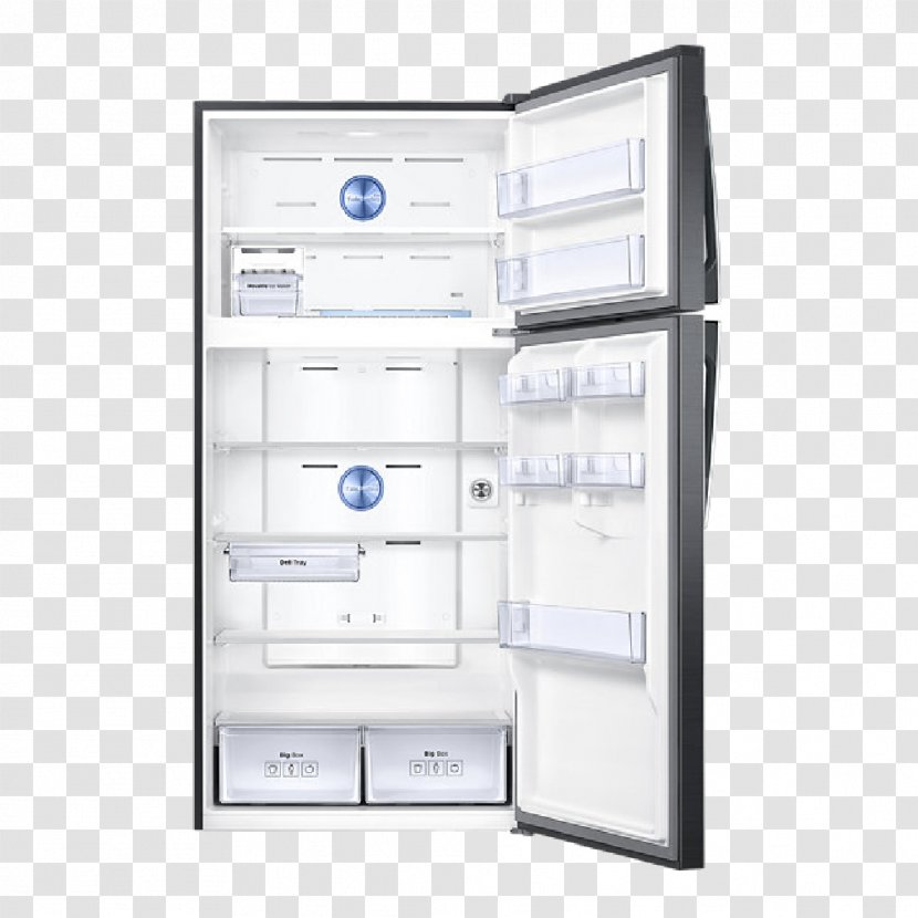 Auto-defrost Inverter Compressor Refrigerator Samsung Electronics - Lg - Double Door Transparent PNG