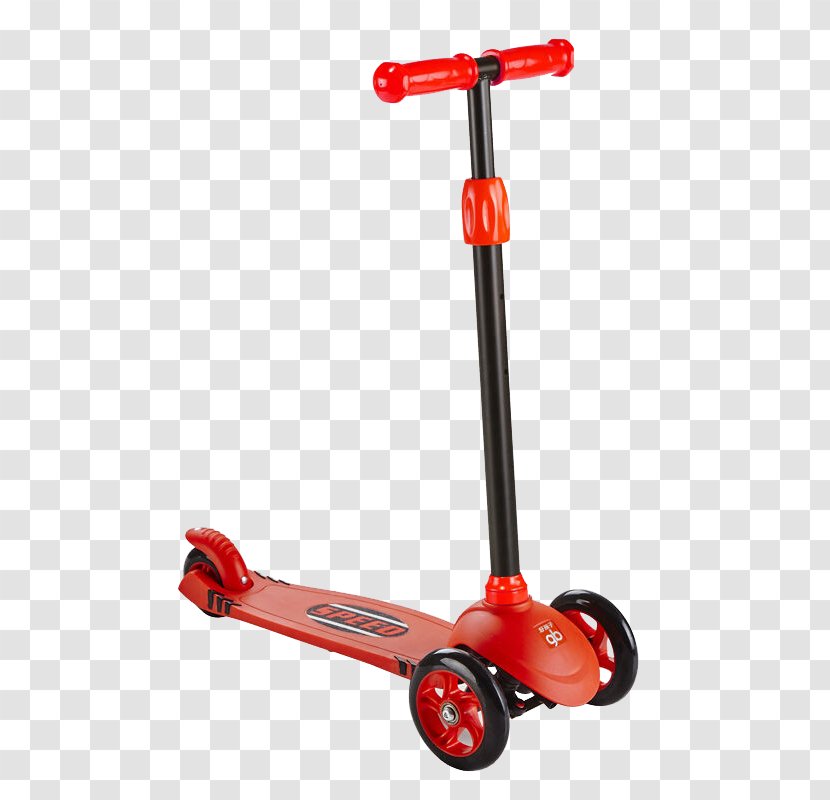 Kick Scooter Car Child Wheel - Children Scooters Transparent PNG