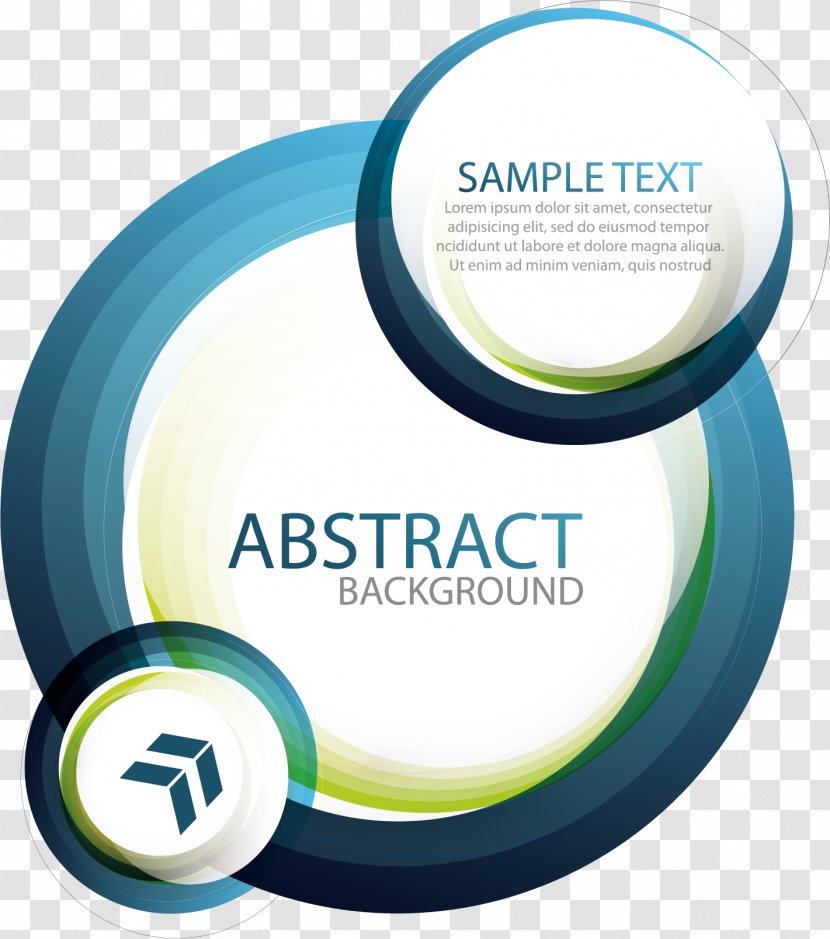 Abstract Art Circle Download - Text - PPT Material Picture Transparent PNG