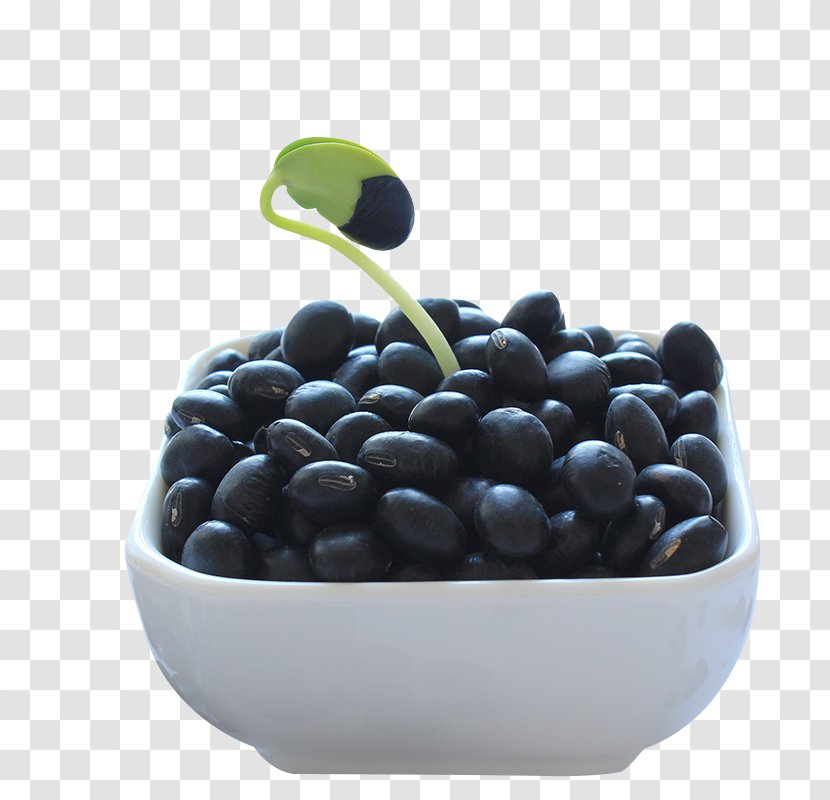 Black Turtle Bean Rice And Beans Food Blueberry - Adzuki - Green Core Transparent PNG