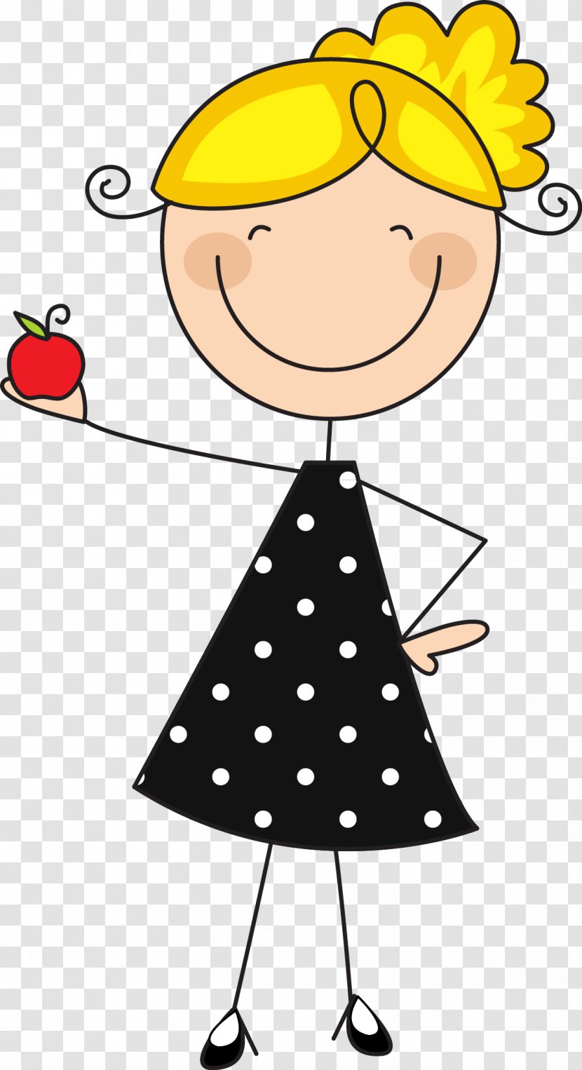 Stick Figure Teacher Clip Art - Lecturer - Kindergarten Handbook Transparent PNG