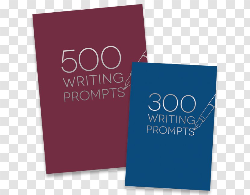 500 Writing Prompts Logo Brand - Design Transparent PNG