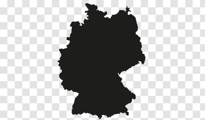 Germany Vector Graphics Blank Map Royalty-free - Black Transparent PNG