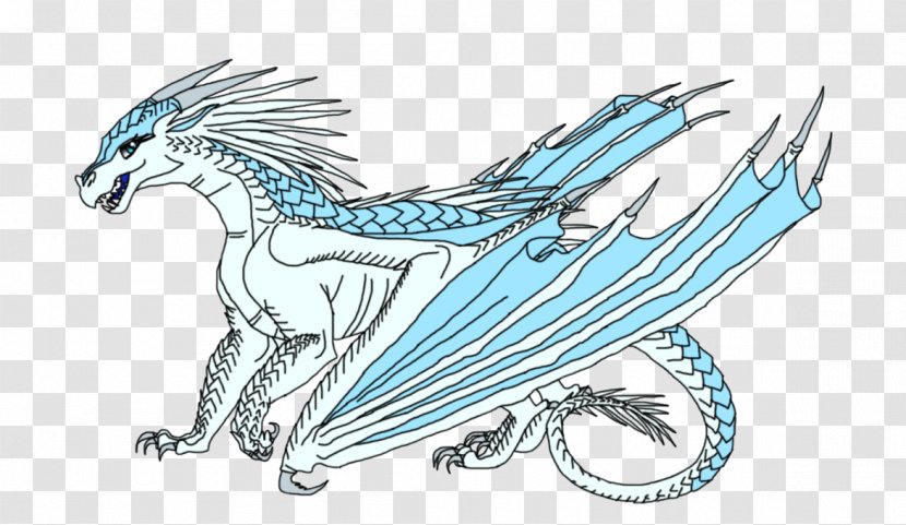 Wings Of Fire Dragon Color - Watercolor Transparent PNG